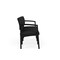 Lesro Black Seat, 3 Seat Sofa, 64.5 W 24.5 L 32 H, Linette Vinyl Seat, Lenox Steel Series LS3101 - alternate 2